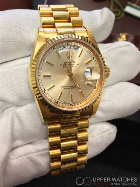 rolex presidenti gold|rolex gold presidential watch price.